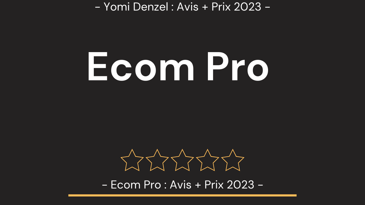 Formation Dropshipping Yomi